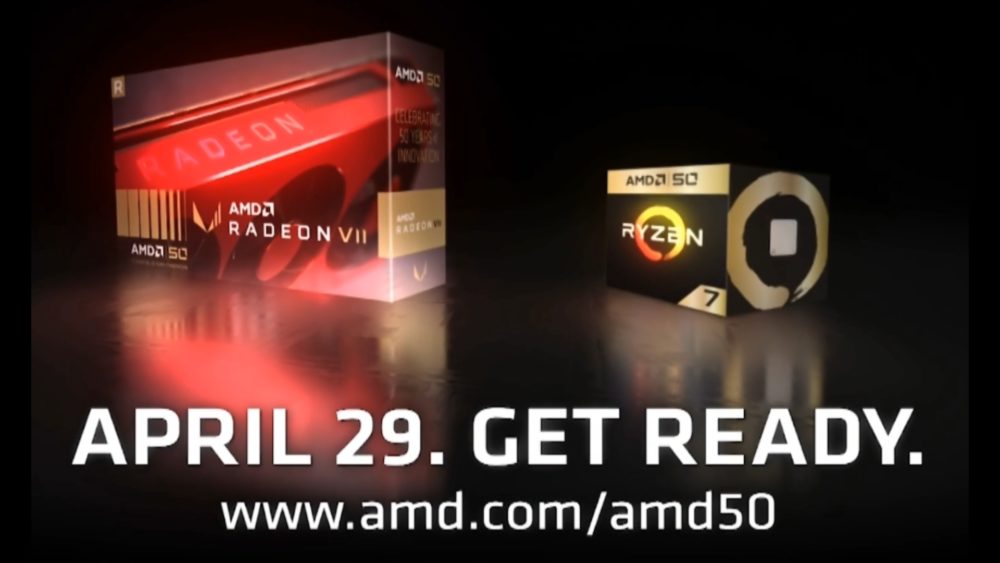 AMD เตรียมเปิดตัวการ์ดจอ AMD Radeon VII และซีพียู Ryzen 7 2700X รุ่นพิเศษ 50th anniversary edition ฉลองครบรอบ 50ปี  
