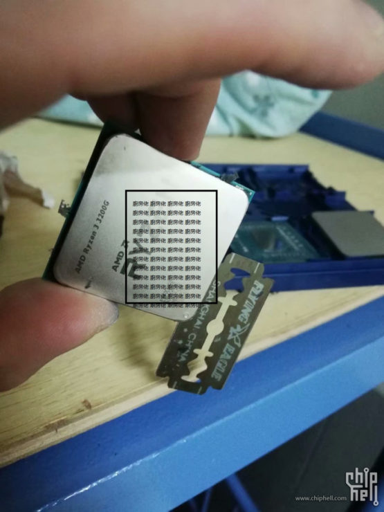 amd-ryzen-3-3200g-picasso-apu_4-555x740 amd ryzen 3 3200g picasso apu 4 555x740 หลุดสเปก AMD Ryzen 5 3400G และ Ryzen 3 3200G APU พร้อมใช้การบัดกรี DIE เชื่อมต่อกับกระดองโดยตรง