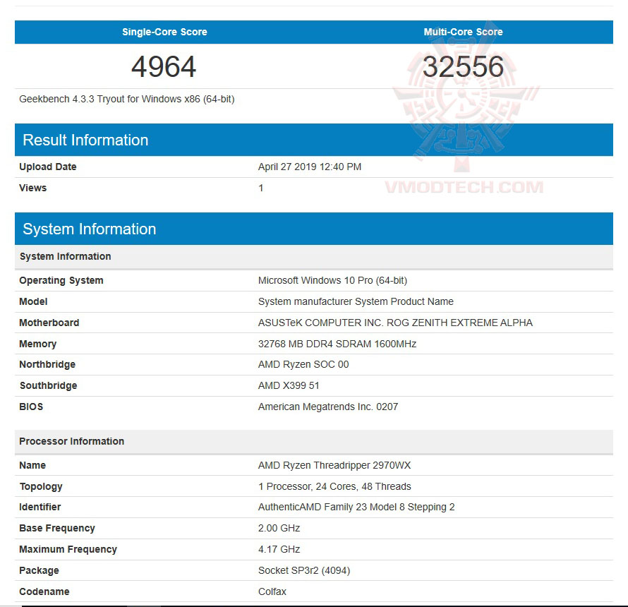 geek4 AMD RYZEN THREADRIPPER 2970WX PROCESSOR REVIEW