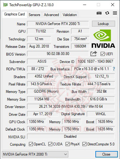 gpuz AMD RYZEN THREADRIPPER 2970WX PROCESSOR REVIEW