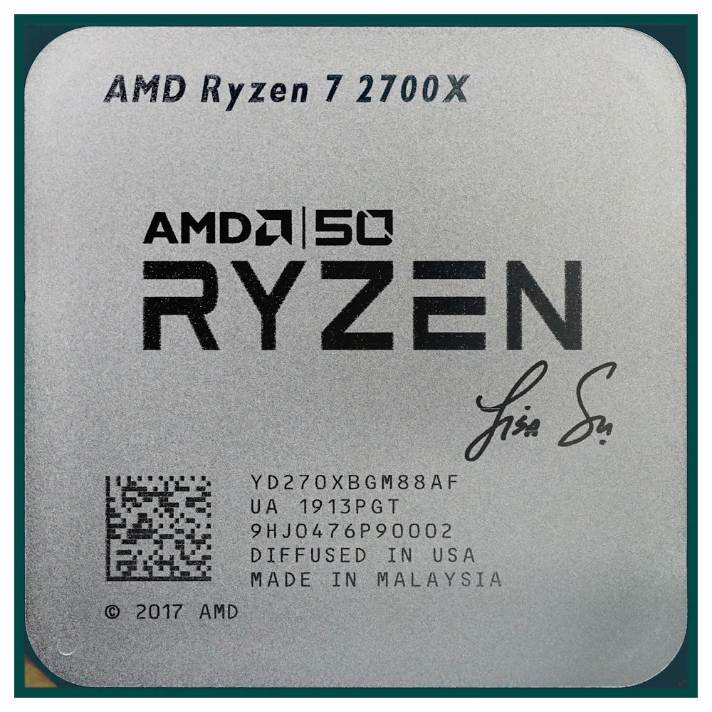 amd ryzen 7 2700x lisa su signature 1000x1000 AMD ฉลองครบรอบ 50 ปี ด้วยชิปประมวลผล Ryzen และกราฟิกการ์ด Radeon “Gold Edition”, AMD50 Game Bundle และอื่นๆ อีกมากมาย   