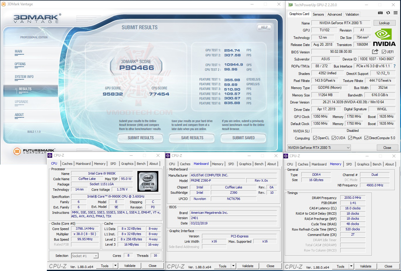vt ASUS PRIME Z390 P REVIEW