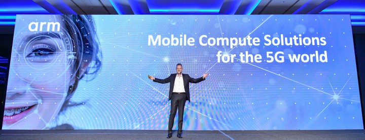 press photo 2 rene haas the president of ip products group arm mentioned that only arm can provide solutions required by mobile computing1 720x276 arm Mobile Compute Solution for 5G World