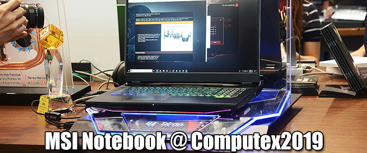 msi notebook computex2019 MSI Notebook @ Computex 2019 