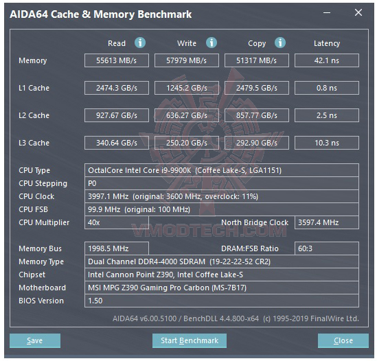 mem MSI MPG Z390 GAMING PRO CARBON REVIEW