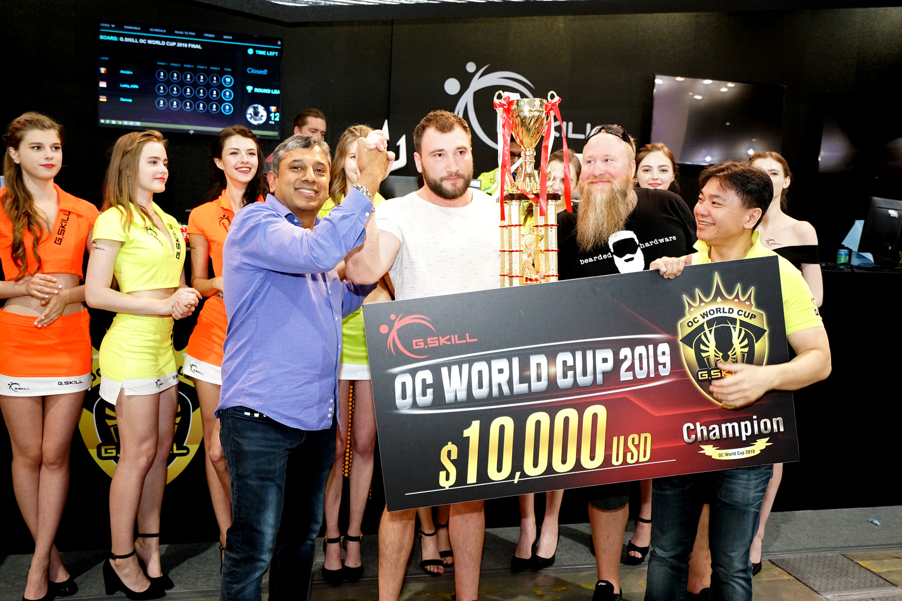 01 oc world cup champion G.SKILL ประกาศผลการแข่งขัน G.SKILL OC World Cup 2019 ผู้ชนะเลิศ OC Champion คือ Alex@ro จากประเทศโรมาเนีย 