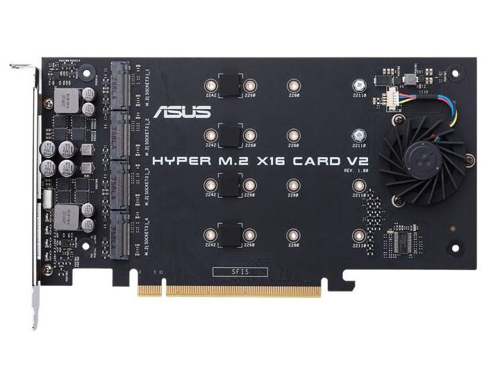 2019 06 07 6 58 59 ASUS เปิดตัว Hyper M2 X16 Card version 2.0 รุ่นใหม่ล่าสุดที่ใส่ NVMe M.2 SSDs ได้มากถึง 4ช่อง   