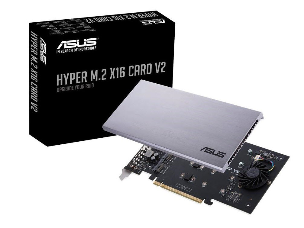 2019 06 07 6 59 12 ASUS เปิดตัว Hyper M2 X16 Card version 2.0 รุ่นใหม่ล่าสุดที่ใส่ NVMe M.2 SSDs ได้มากถึง 4ช่อง   