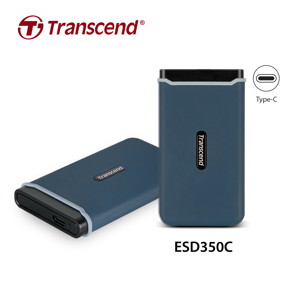 transcend esd350c 1 ทรานส์เซนด์ เปิดตัว SSD แบบพกพา รุ่น ESD350C สำหรับผู้ต้องการความเร็วที่เหนือกว่า