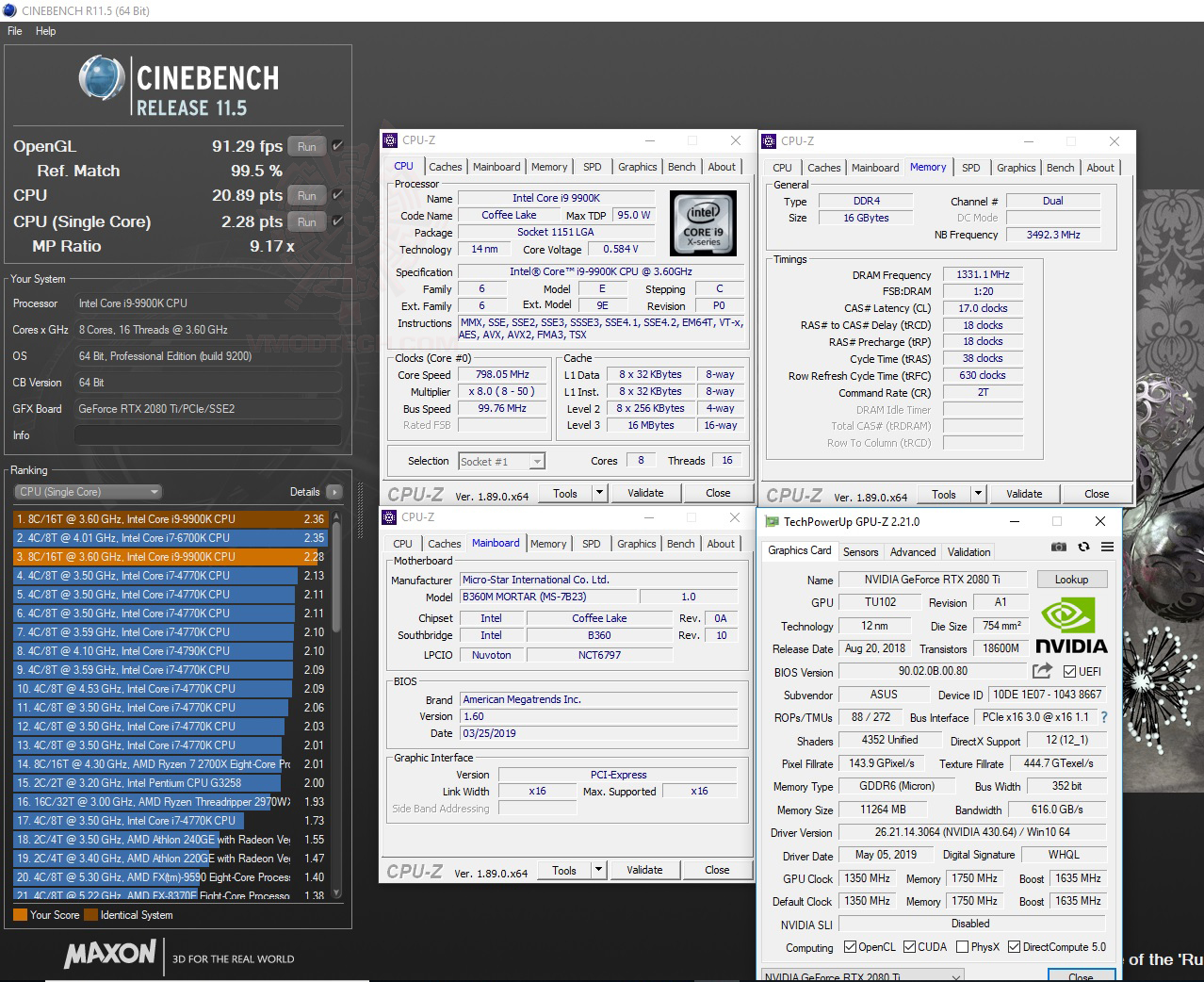 c11 c11 MSI B360M MORTAR REVIEW
