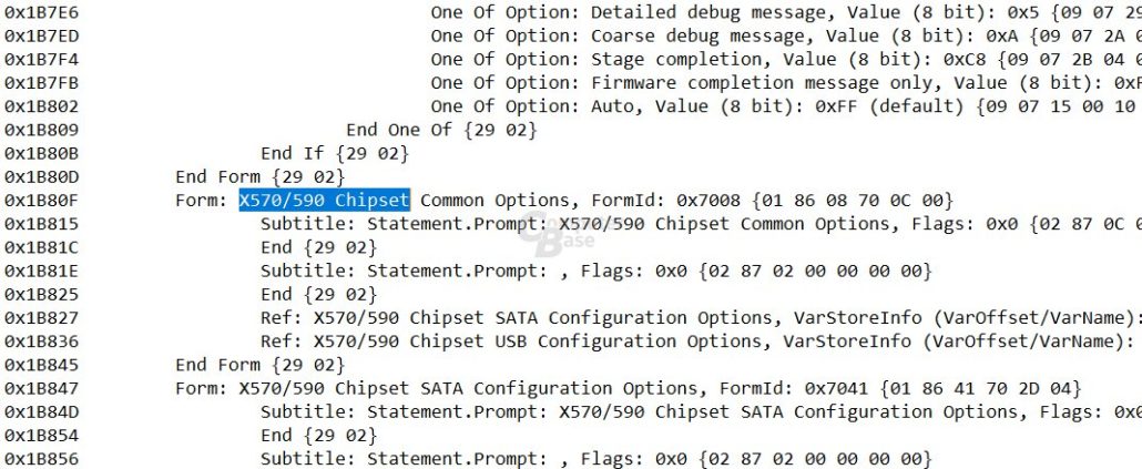 amd x590 bios file 1030x423 มาใหม่อีกแล้ว!!เผยข้อมูลเมนบอร์ด AMD X590 ที่คาดว่าเป็นรุ่นใหญ่สุดดีไซน์มาสำหรับซีพียู AMD Ryzen 3000 พร้อมฟีเจอร์ระดับพรีเมี่ยมโดยเฉพาะ