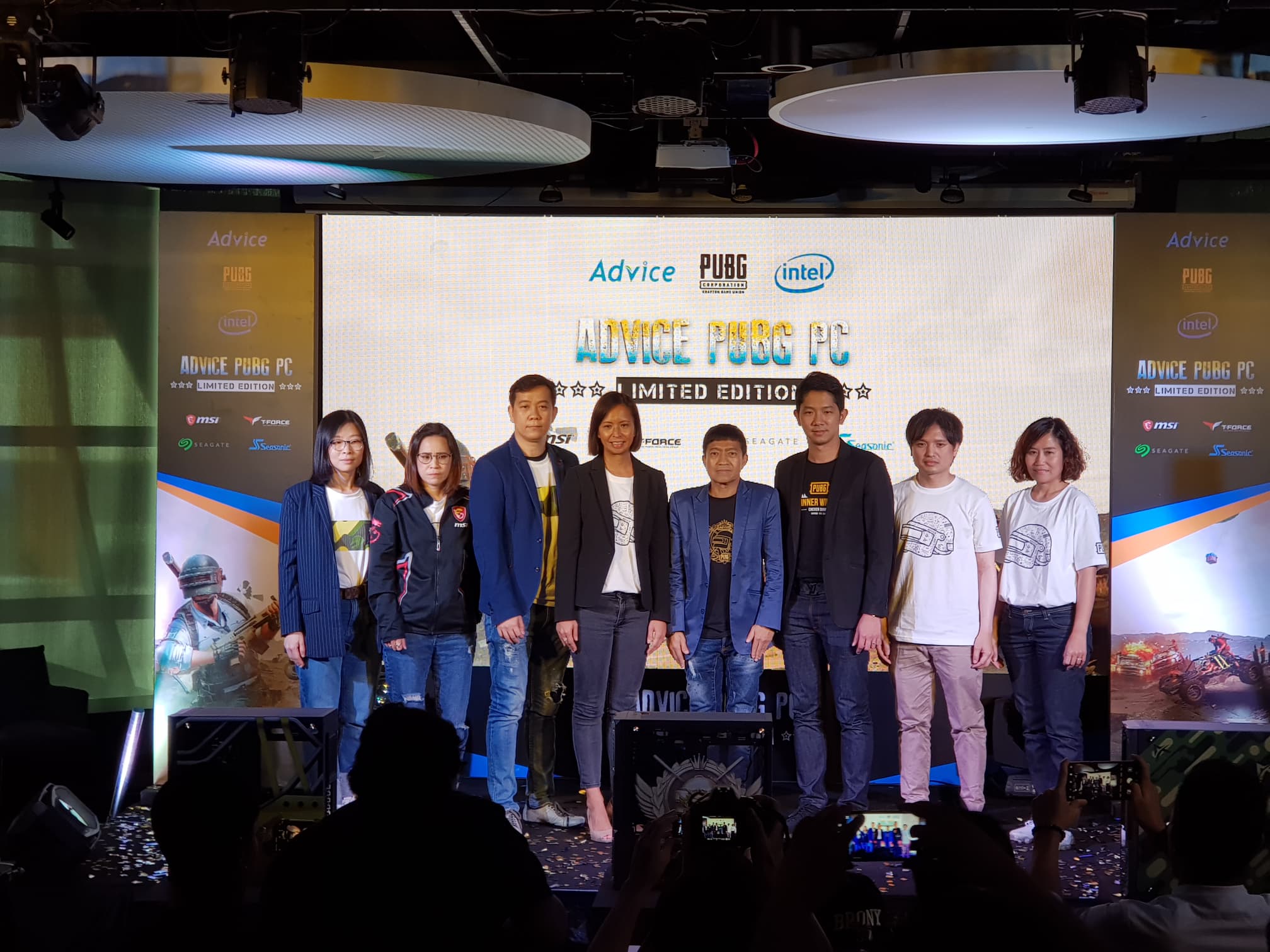 64849010_887568304922359_5014178274297774080_n 64849010 887568304922359 5014178274297774080 n ADVICE จับมือ Intel และ PUBG เปิดตัวเคสเกมมิ่งพีซีคู่คอมเซ็ตสเปคเต็มสตรีม พร้อมประกาศจัดทัวร์นาเม้นท์แข่งขันอีสปอร์ต ประชันฝีมือชิงรางวัลใหญ่