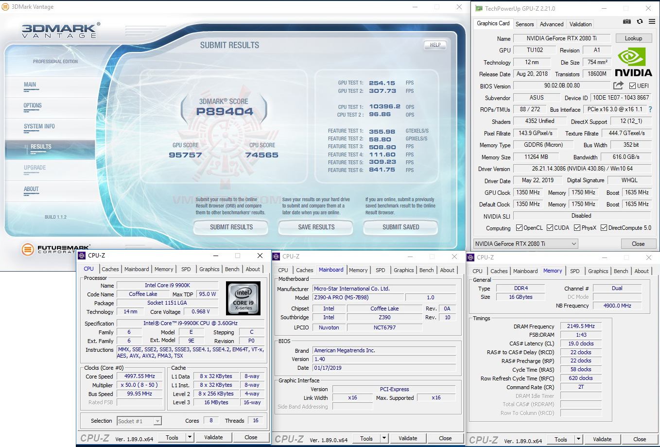 vt vt MSI Z390 A PRO REVIEW