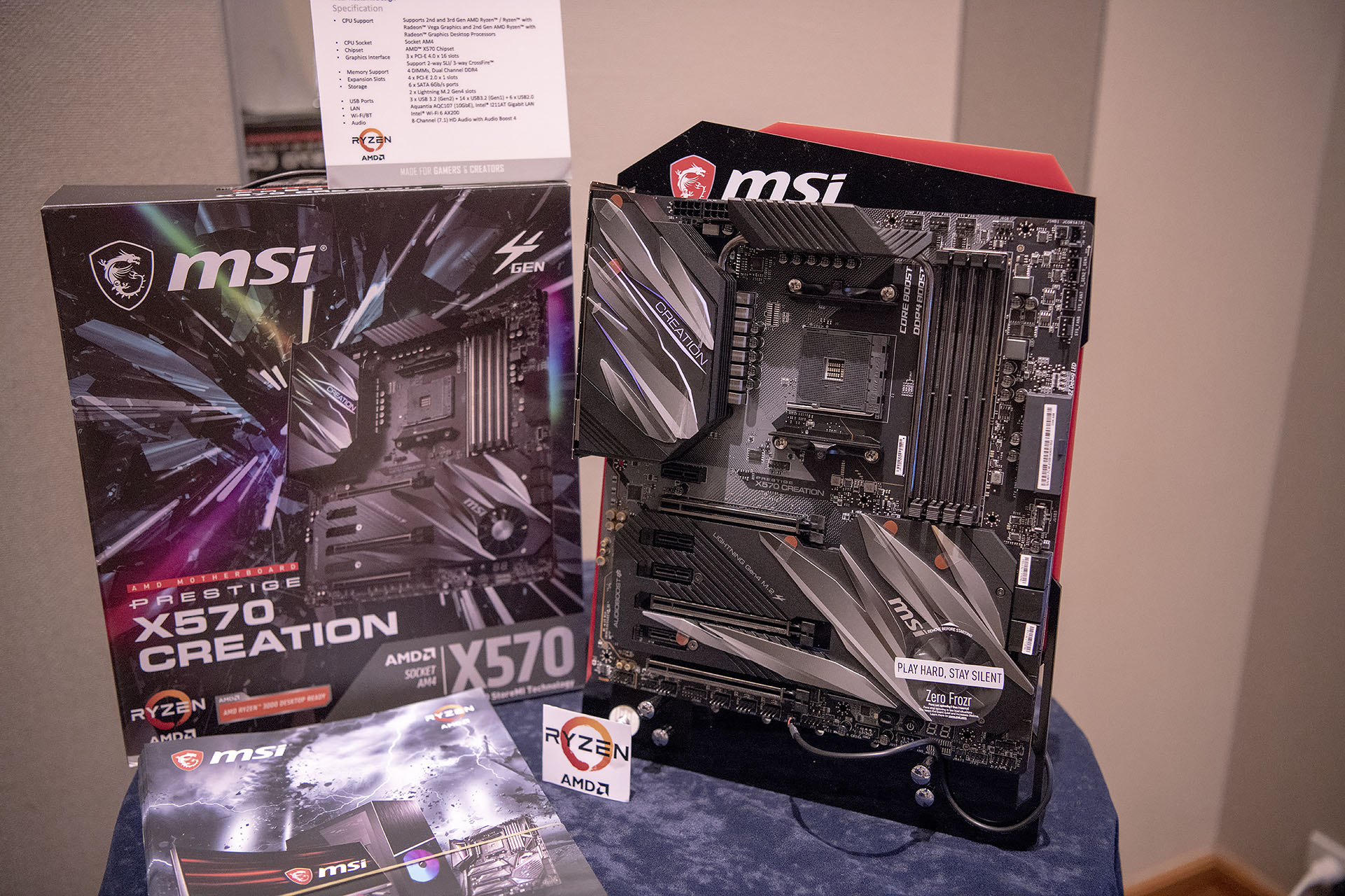 dsc 4726 บรรยากาศงาน MSI Indo Pacific X570 Partner Convention พบการเปิดตัวเมนบอร์ด X570 รุ่นใหม่ล่าสุดจากทาง MSI ต้อนรับการมาของซีพียู AMD RYZEN 3000ซีรี่ย์ 