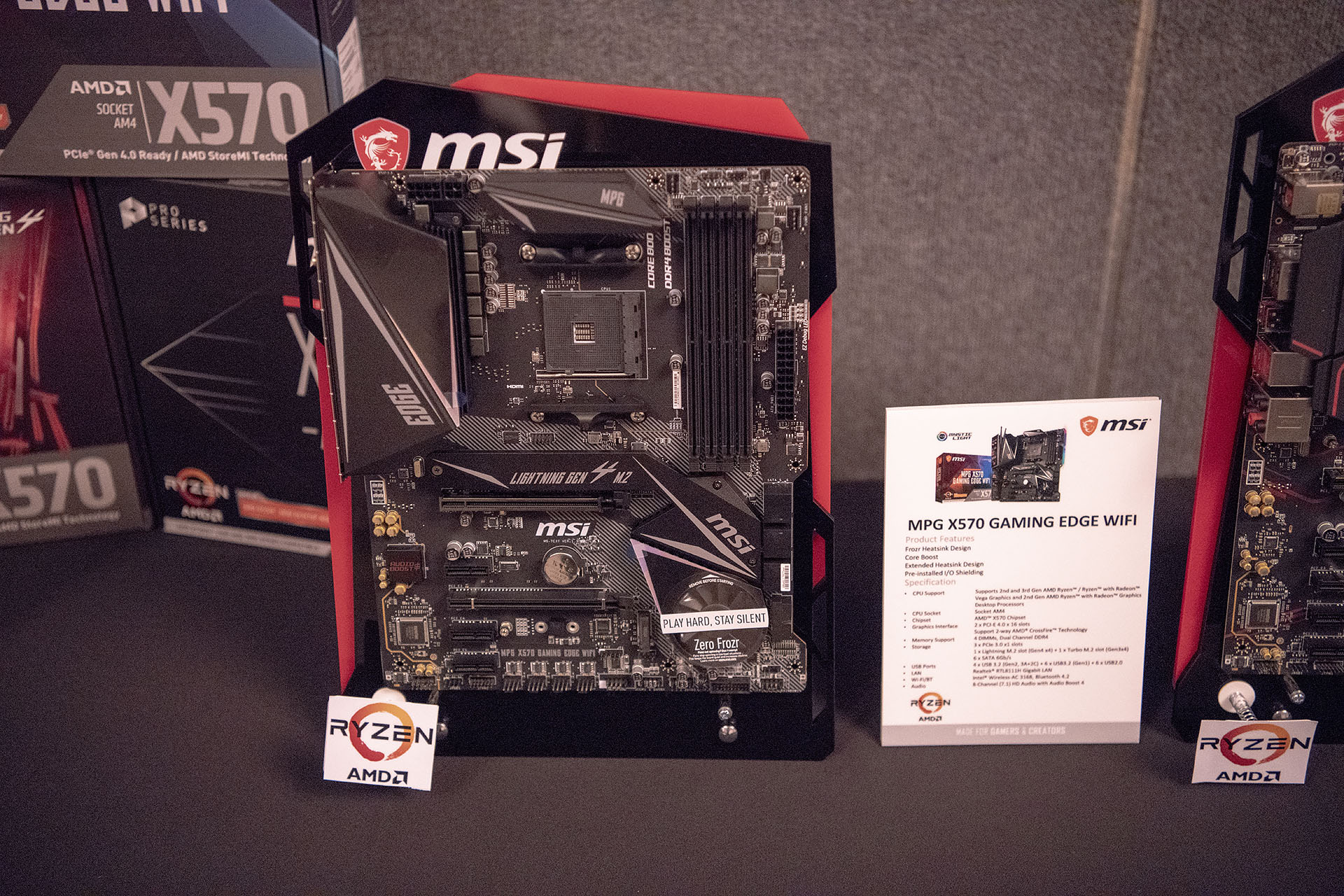 dsc 4754 บรรยากาศงาน MSI Indo Pacific X570 Partner Convention พบการเปิดตัวเมนบอร์ด X570 รุ่นใหม่ล่าสุดจากทาง MSI ต้อนรับการมาของซีพียู AMD RYZEN 3000ซีรี่ย์ 