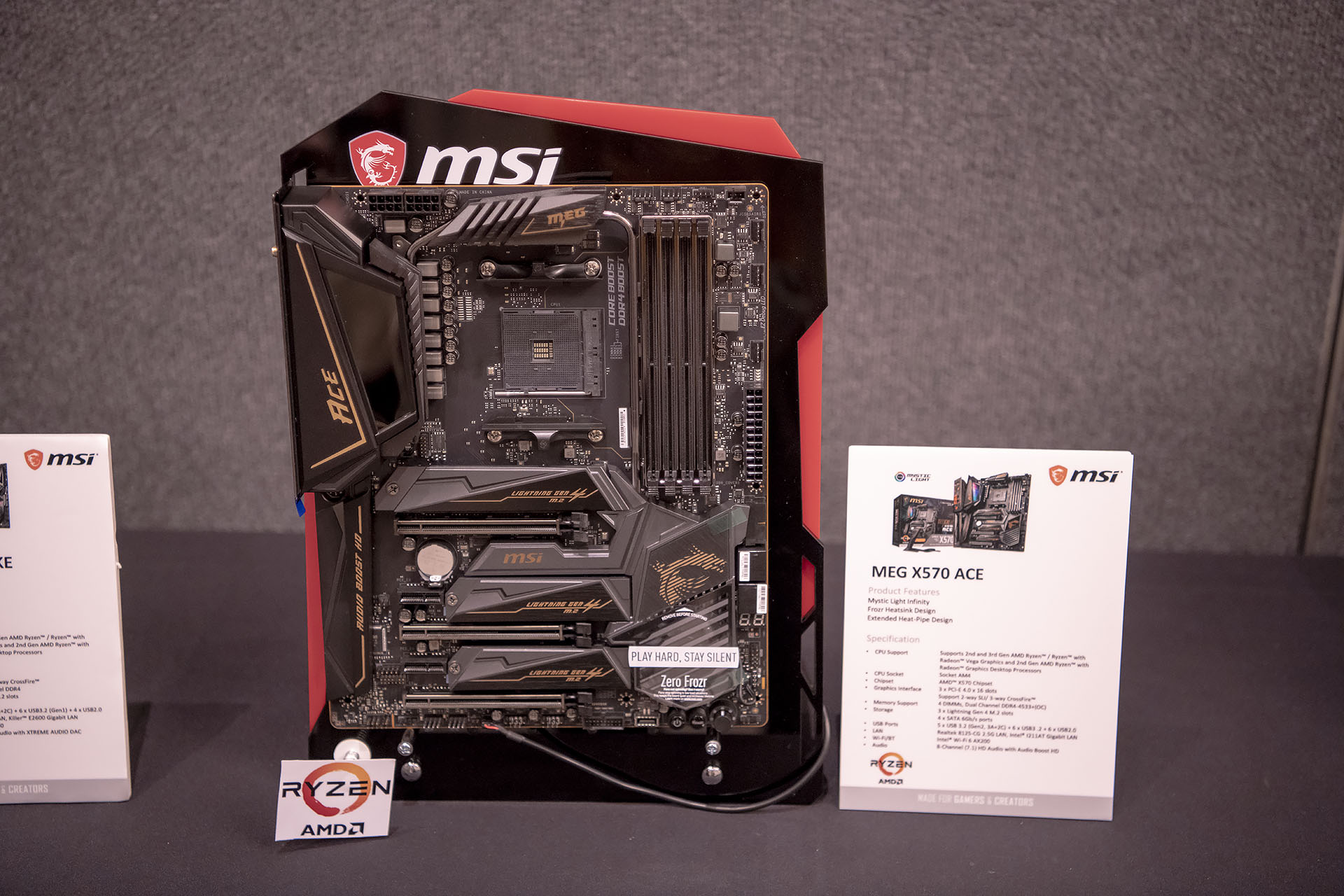 dsc 4818 บรรยากาศงาน MSI Indo Pacific X570 Partner Convention พบการเปิดตัวเมนบอร์ด X570 รุ่นใหม่ล่าสุดจากทาง MSI ต้อนรับการมาของซีพียู AMD RYZEN 3000ซีรี่ย์ 