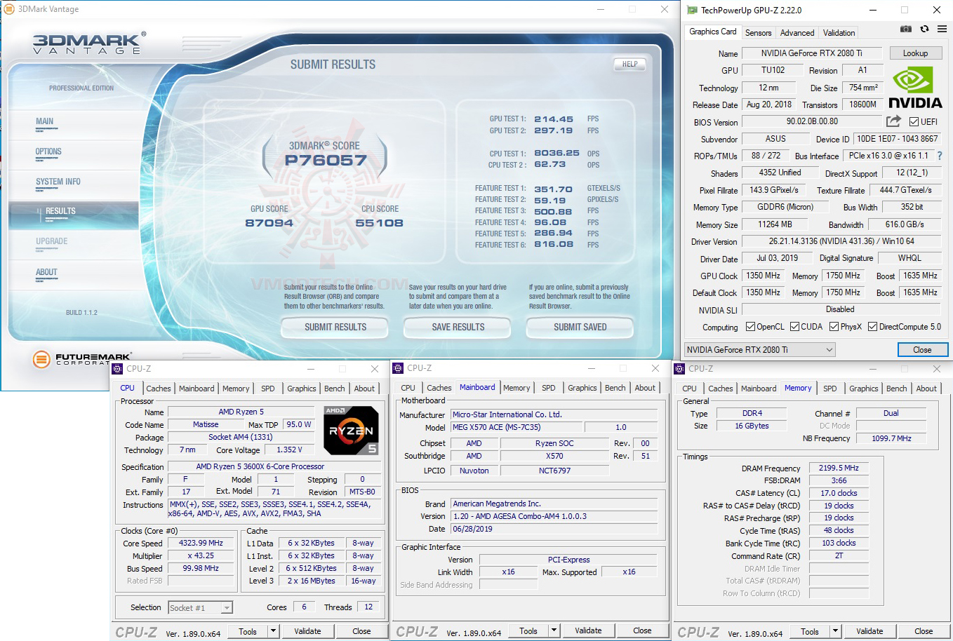 vt oc MSI MEG X570 ACE REVIEW