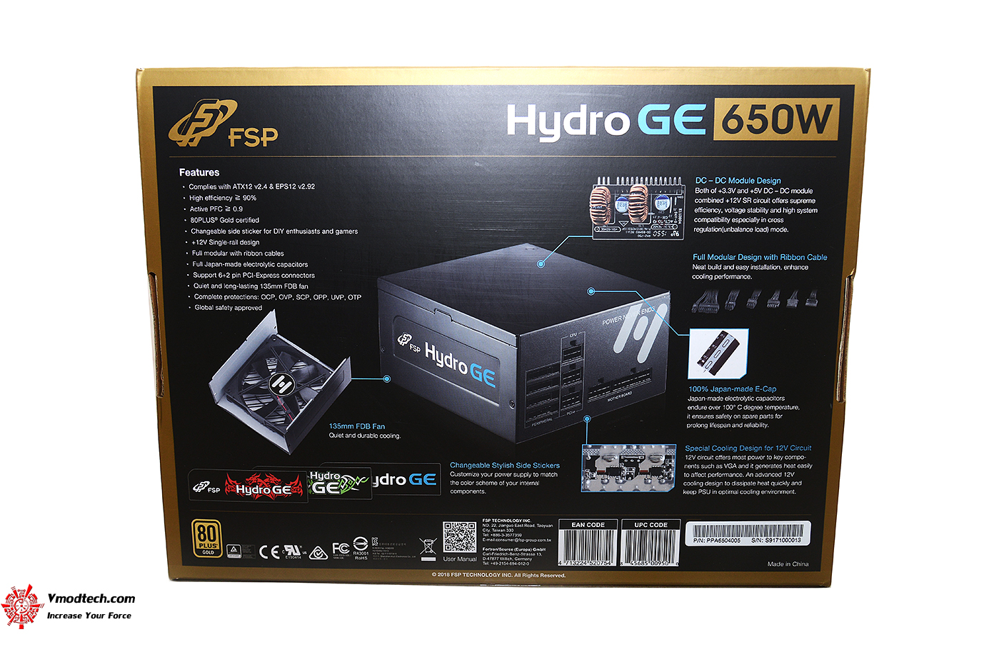 dsc 5995 FSP HYDRO GE   Gold 650W Review