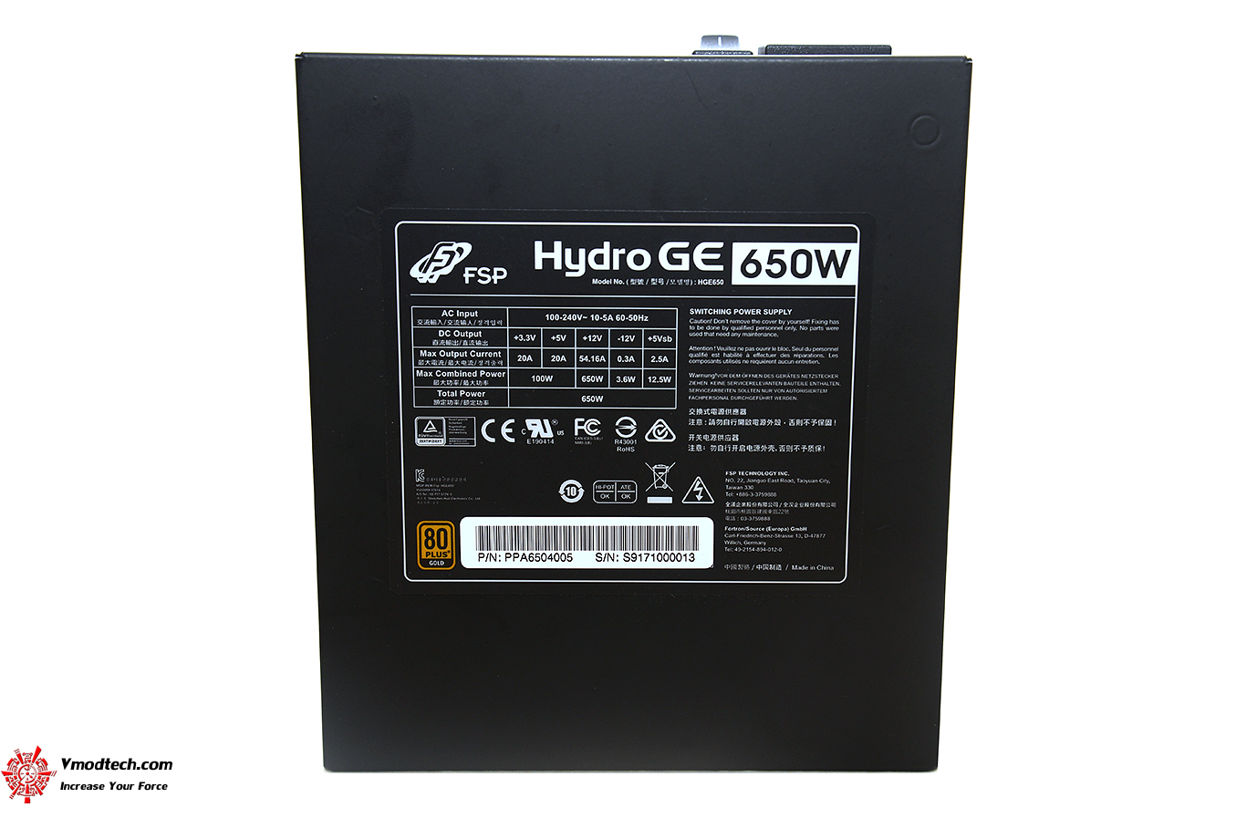 dsc 6026 FSP HYDRO GE   Gold 650W Review