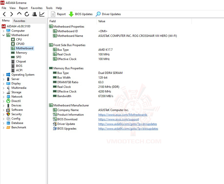 mb ASUS ROG Crosshair VIII Hero (WI FI) Review