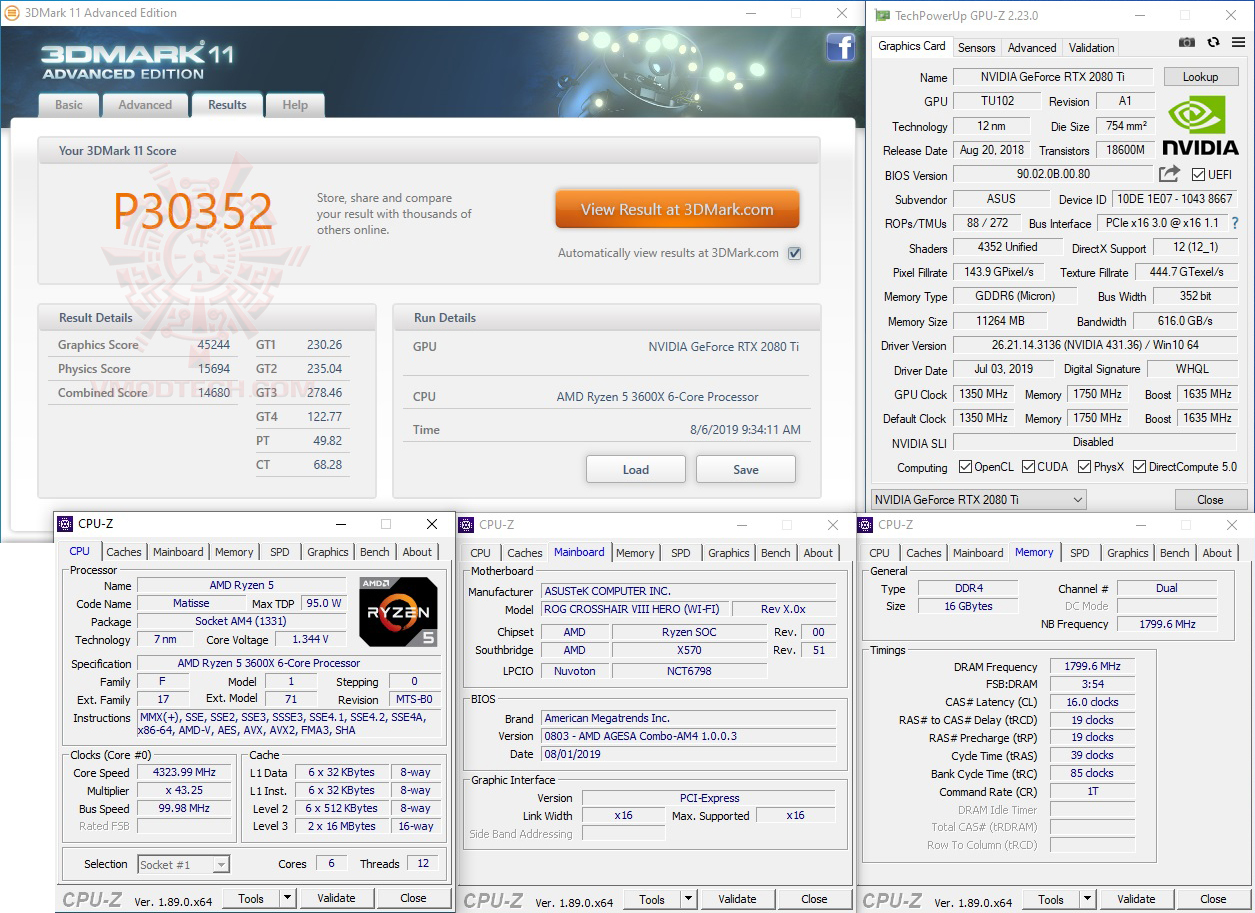 11 11 G.SKILL Trident Z Neo DDR4 3600MHz CL16 19 19 39 1.35V 16GB (2x8GB) Review