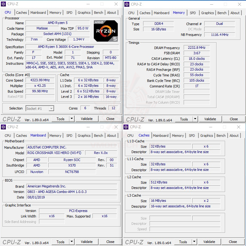 cpu4400 G.SKILL Trident Z Neo DDR4 3600MHz CL16 19 19 39 1.35V 16GB (2x8GB) Review