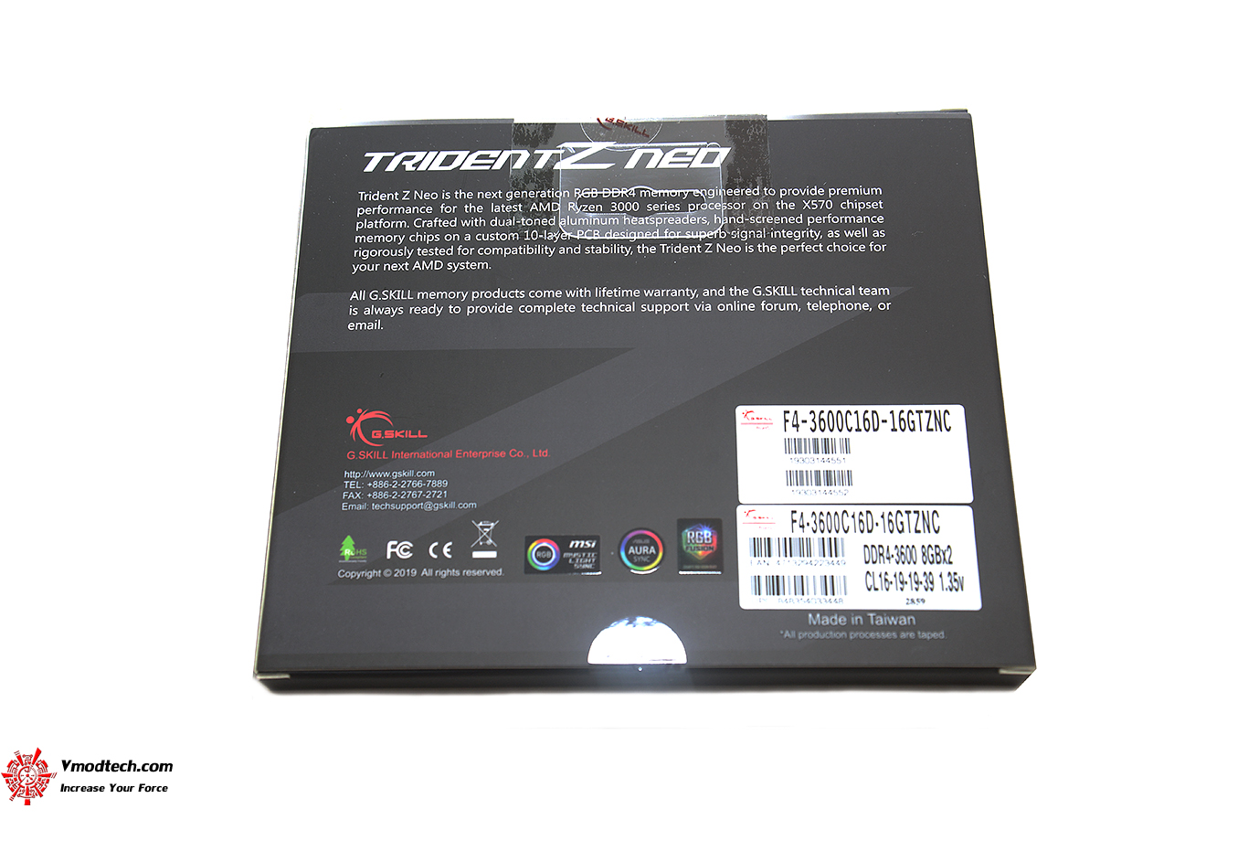 dsc 6113 G.SKILL Trident Z Neo DDR4 3600MHz CL16 19 19 39 1.35V 16GB (2x8GB) Review
