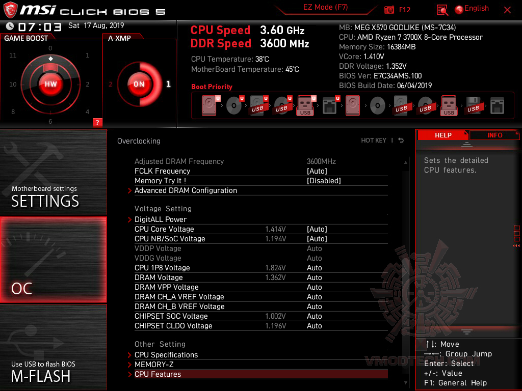 msi snapshot 02 MSI MEG X570 GODLIKE REVIEW