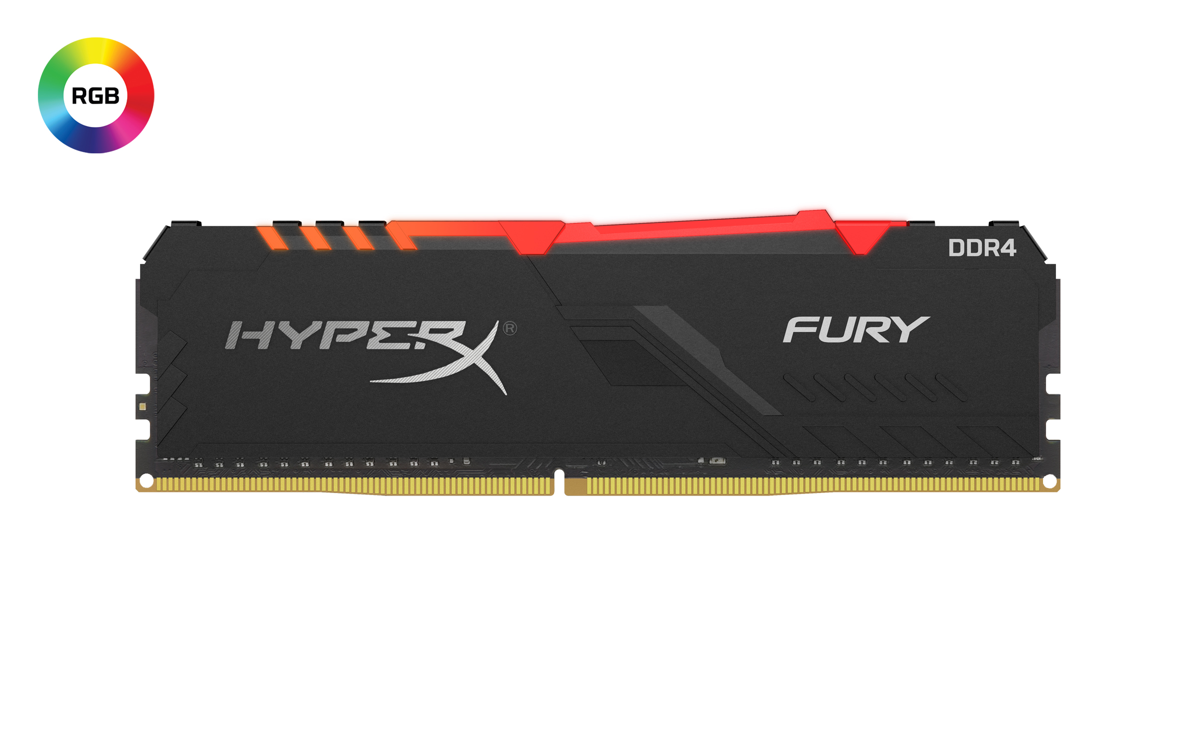 hyperx fury ddr4 rgb HyperX ขยายไลน์ผลิตภัณฑ์หน่วยความจำ DDR4 FURY RGB