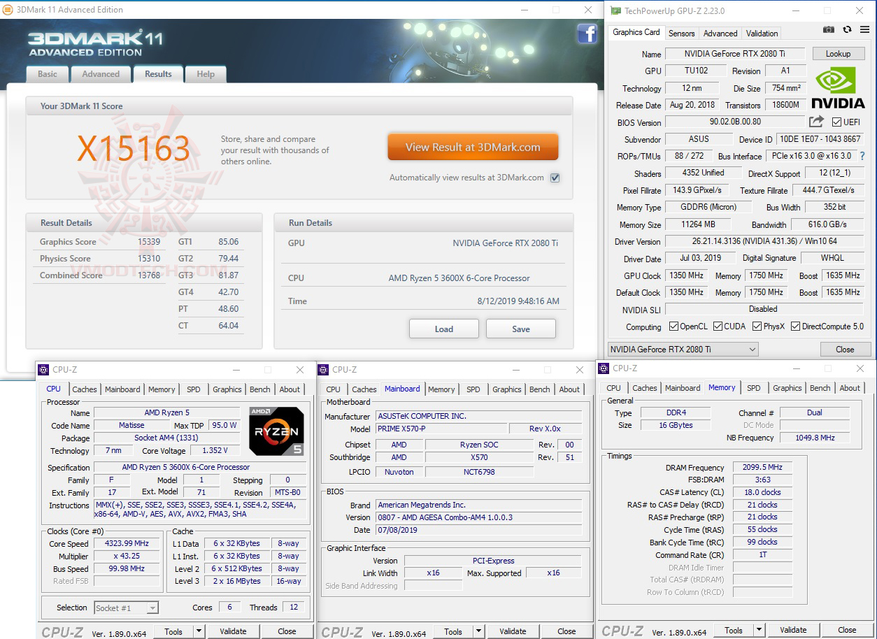11x ASUS PRIME X570 P/CSM REVIEW