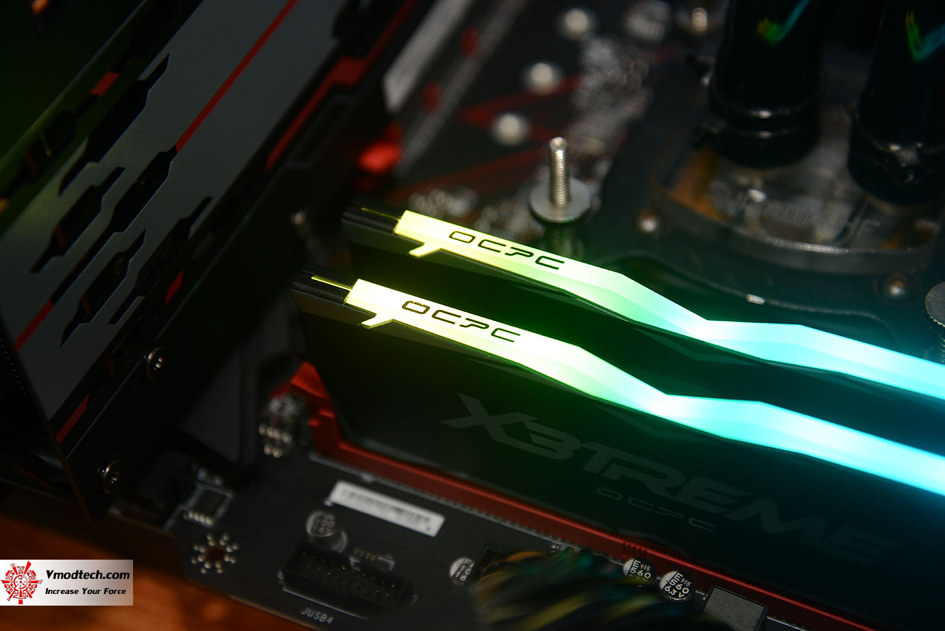 dsc 7736 OCPC X3TREME AURA RGB DDR4 3200Mhz CL20 25 25 34 16GB 8*2 REVIEW