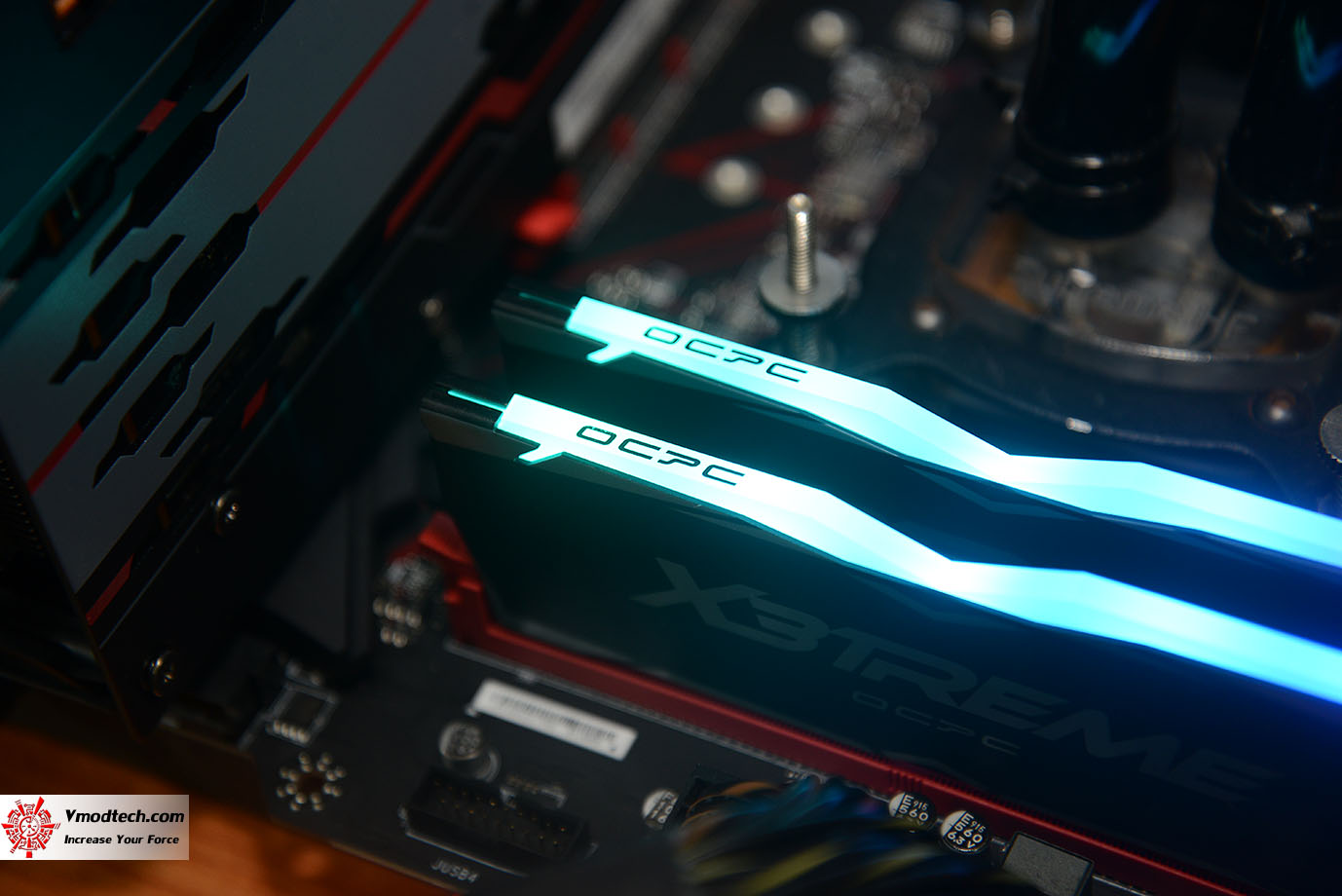 dsc 7737 OCPC X3TREME AURA RGB DDR4 3200Mhz CL20 25 25 34 16GB 8*2 REVIEW