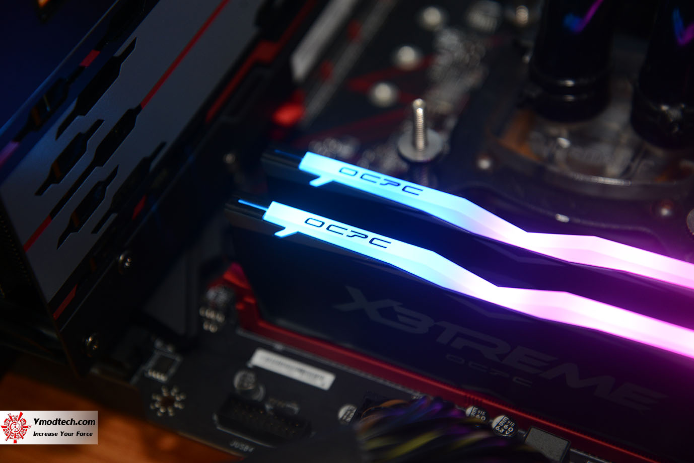 dsc 7738 OCPC X3TREME AURA RGB DDR4 3200Mhz CL20 25 25 34 16GB 8*2 REVIEW