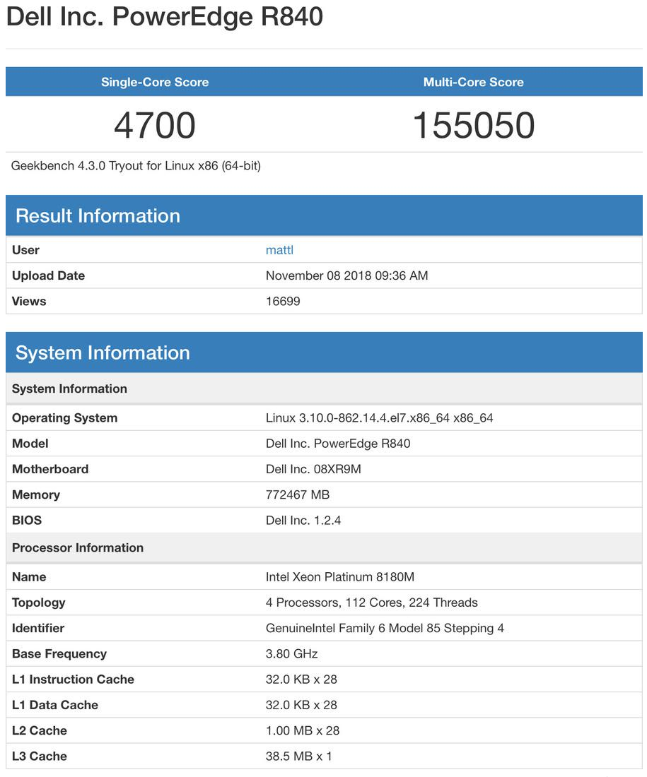 2019 09 03 7 28 28 AMD Epyc 7742 ที่คาดว่าเป็นรุ่นใหม่ล่าสุดแรงกว่า Intel Xeon 8180M และมีราคาถูกกว่า 75เปอร์เซ็นในราคาเซ็ตรวม( Intel Xeon 8180M ซีพียู 4ตัว) (AMD Epyc 7742 ซีพียู 2ตัว)