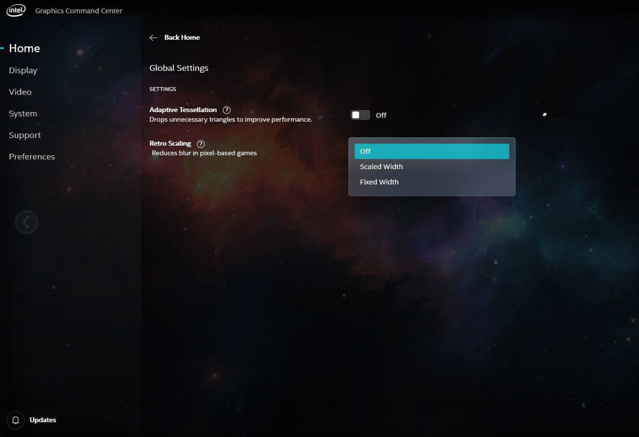 2019 09 03 9 51 26 Intel ปล่อยไดร์เวอร์เวอร์ชั่นใหม่ที่มาพร้อมฟีเจอร์ Retro Scaling ที่ทำให้บรรดาเกมส์ Retro ภาพชัดสวยงามขึ้นแต่มีใช้เฉพาะซีพียู Intel GEN 11 iGPU หรือซีพียูตระกูล 10 nm Ice Lake เท่านั้น