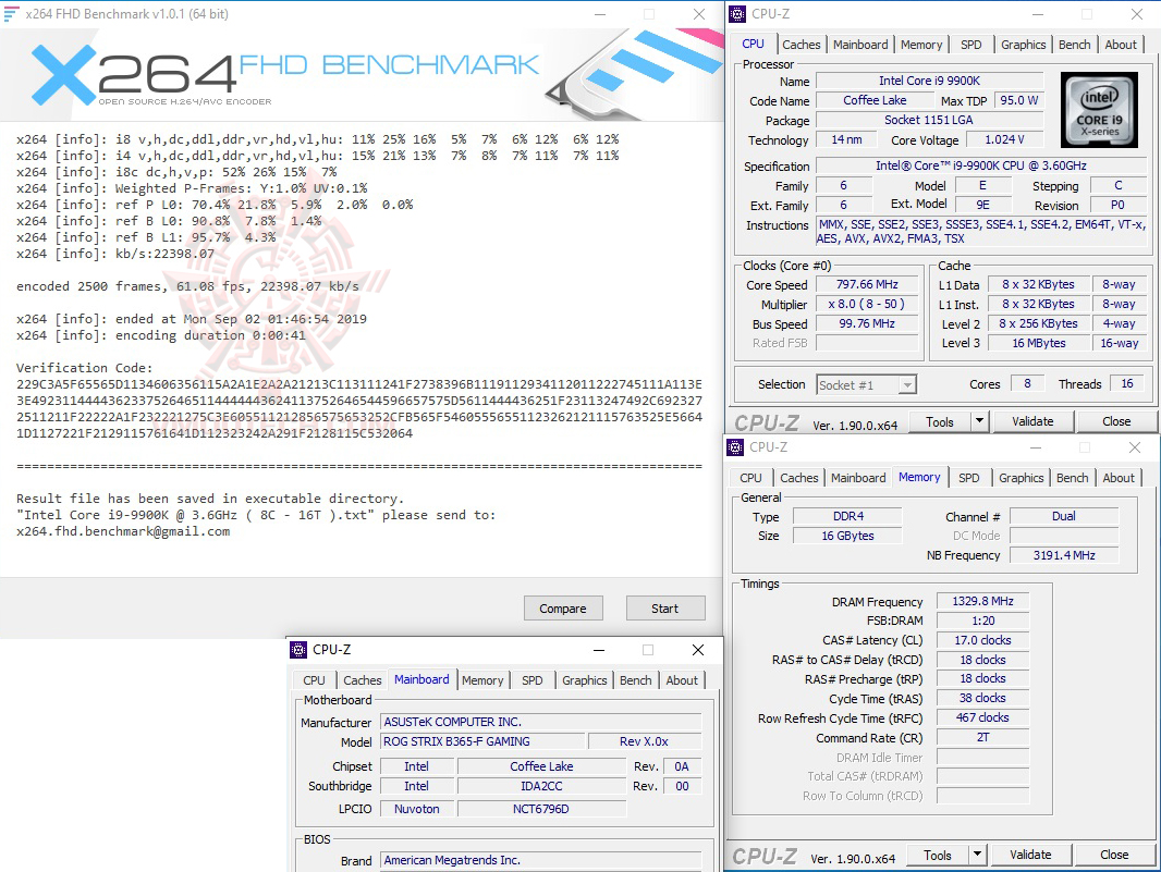 x264 1 ASUS ROG STRIX B365 F GAMING REVIEW