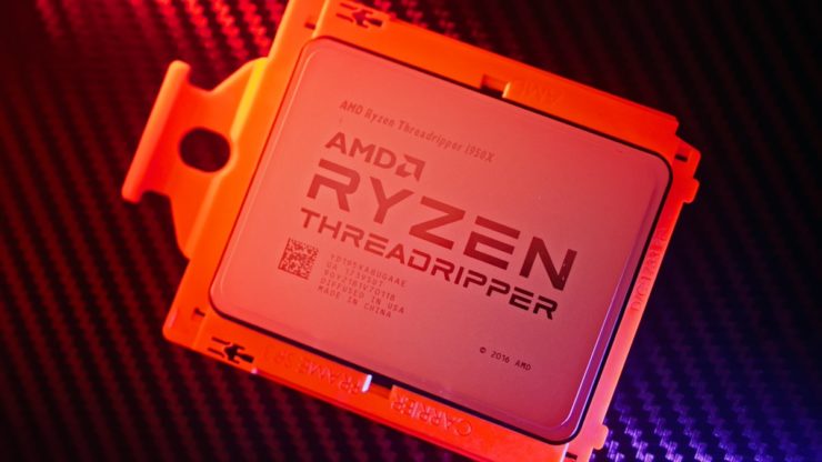amd-ryzen-threadripper-1950x-740x416 amd ryzen threadripper 1950x 740x416 ลือ!!ข้อมูลซีพียู AMD Ryzen Threadripper 3000 ในรหัส Castle Peak รุ่นใหม่ล่าสุดรองรับ PCIe 4.0 ในระดับ HEDT