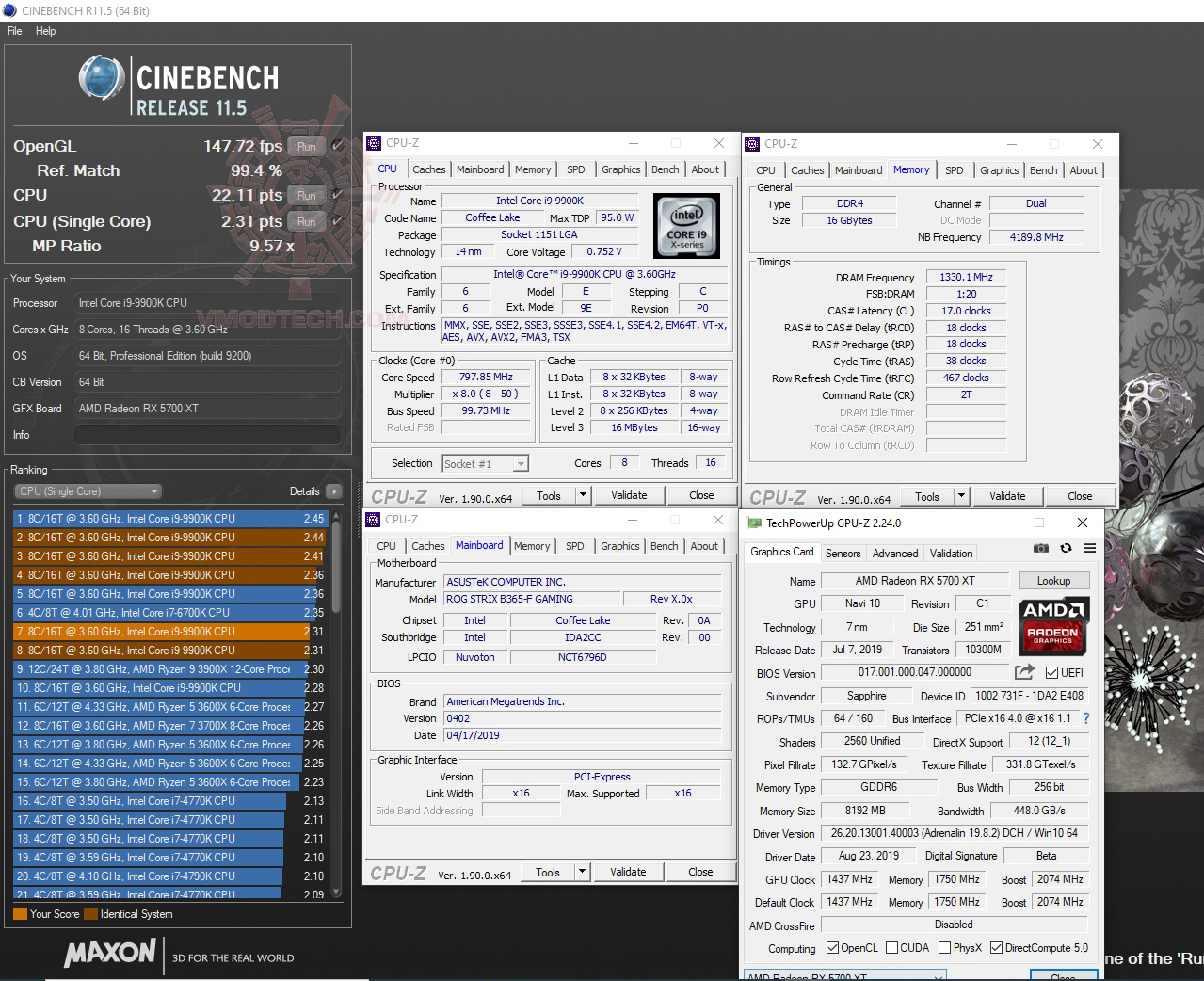 c11 ASUS ROG STRIX B365 F GAMING REVIEW
