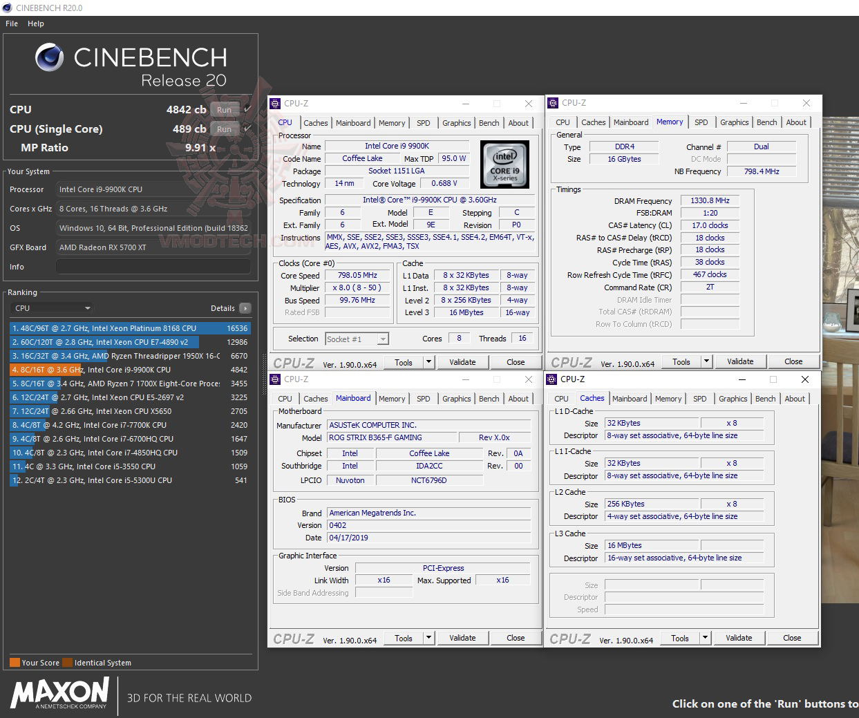 c20 ASUS ROG STRIX B365 F GAMING REVIEW