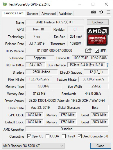 gpuz ASUS ROG STRIX B365 F GAMING REVIEW