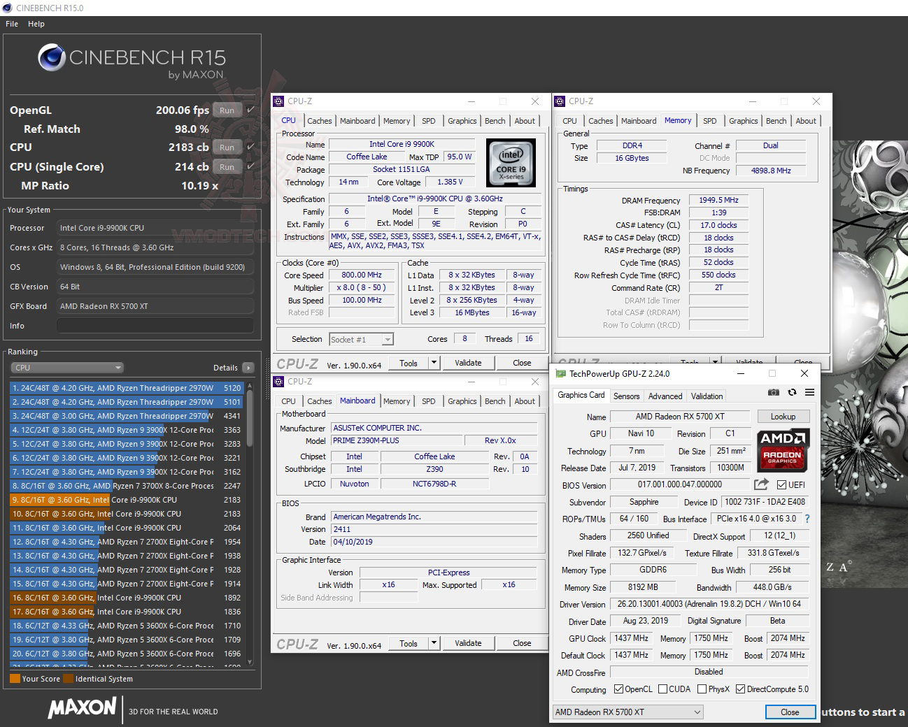 c15 ASUS PRIME Z390M PLUS REVIEW