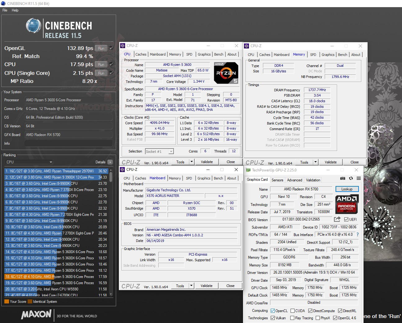 c111 AMD RYZEN 5 3600 PROCESSOR REVIEW 