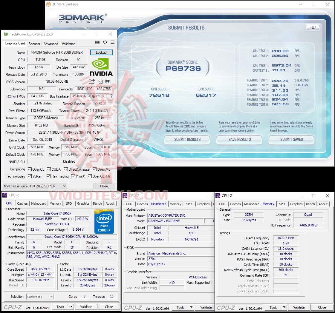 vanoc vanoc MSI GeForce RTX 2060 SUPER VENTUS OC Review