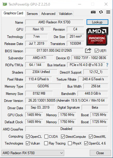 gpuz HyperX FURY DDR4 RGB 3200MHz 16 18 18 1.35V 8GBX4 32GB REVIEW