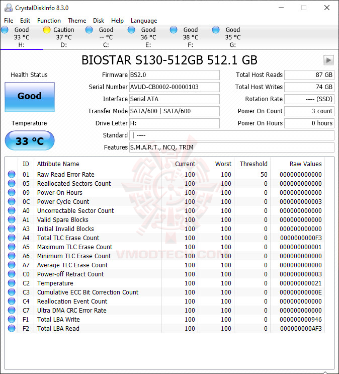 2019 09 29 22 50 44 Biostar SSD S130 512GB Review