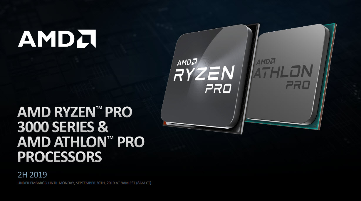 2019 10 01 9 47 24 AMD ประกาศวางจำหน่ายโปรเซสเซอร์ AMD Ryzen™ PRO 3000 Series ออกแบบมาเพื่อเสริมพลังคอมพิวเตอร์สำหรับธุรกิจในยุคใหม่
