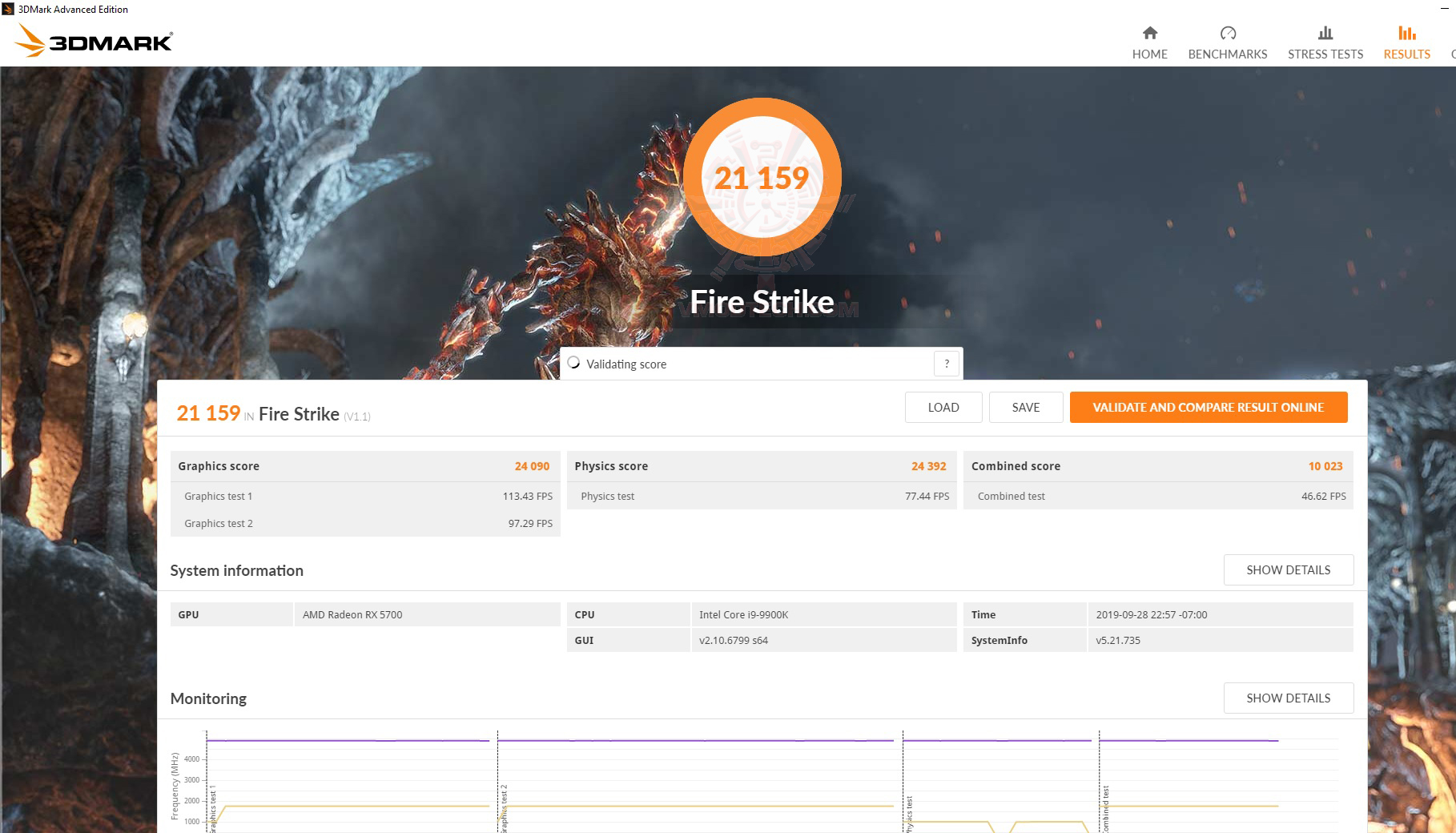 fire AMD RADEON RX 5700 REVIEW 