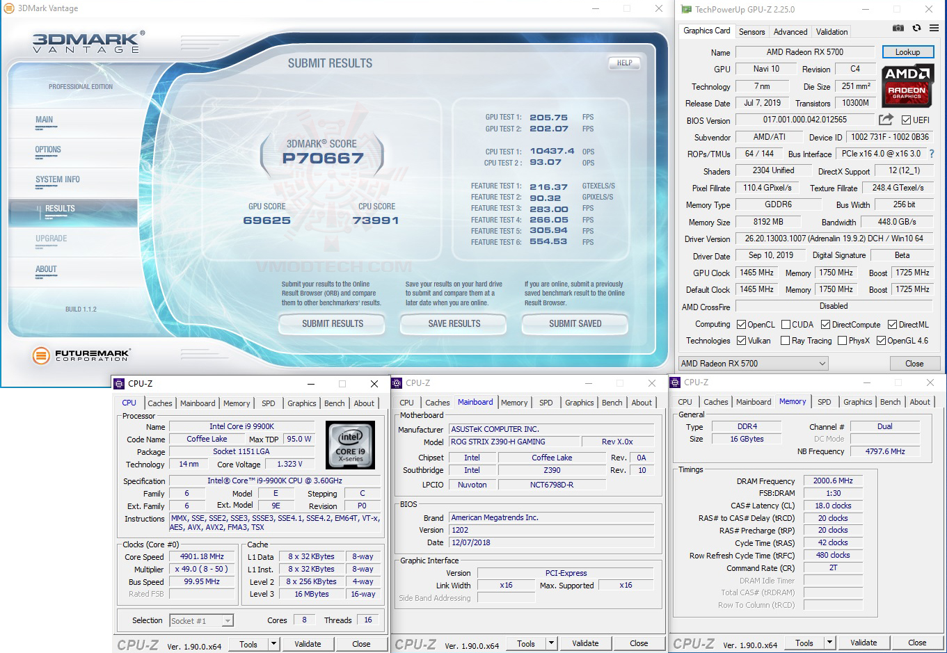 vt AMD RADEON RX 5700 REVIEW 