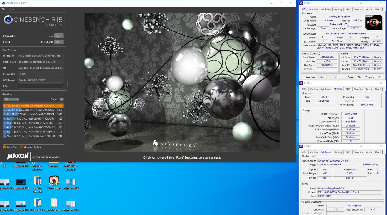 amd ryzen 9 3950x overclock 3 หลุดผลทดสอบ AMD Ryzen 9 3950X 16C/32T ที่ความเร็ว 4.3Ghz  4.4Ghz อย่างไม่เป็นทางการ