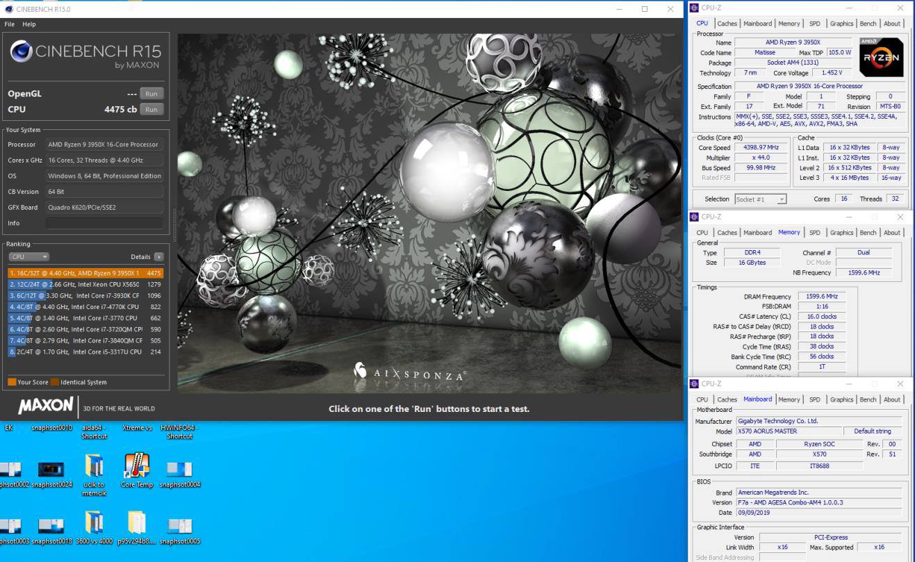 amd ryzen 9 3950x overclock 4 หลุดผลทดสอบ AMD Ryzen 9 3950X 16C/32T ที่ความเร็ว 4.3Ghz  4.4Ghz อย่างไม่เป็นทางการ